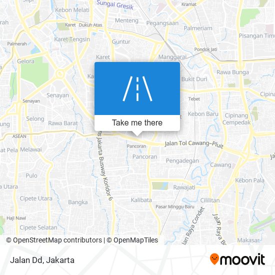 Jalan Dd map