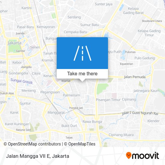 Jalan Mangga VII E map