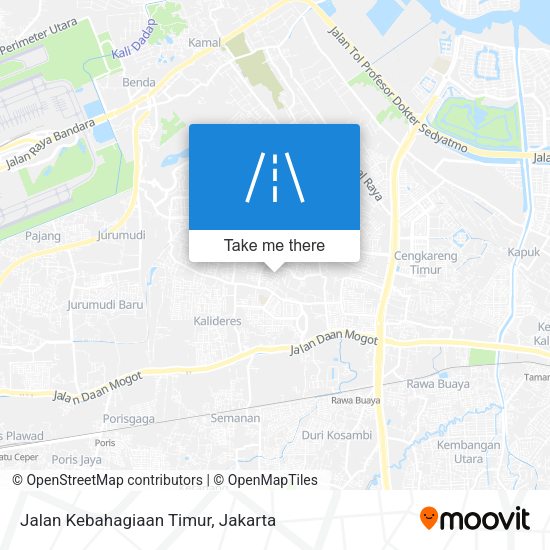 Jalan Kebahagiaan Timur map