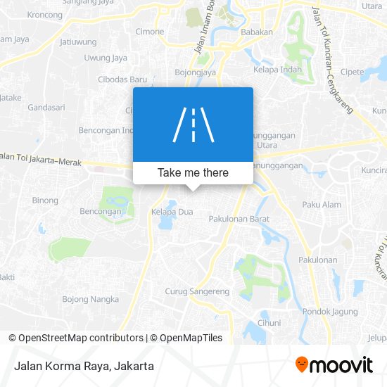 Jalan Korma Raya map