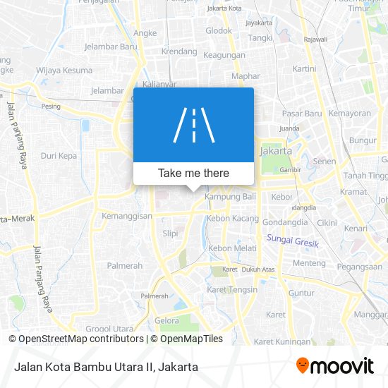 Jalan Kota Bambu Utara II map