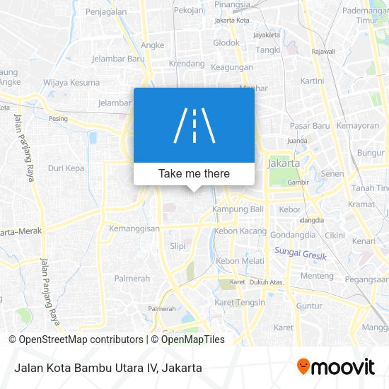 Jalan Kota Bambu Utara IV map