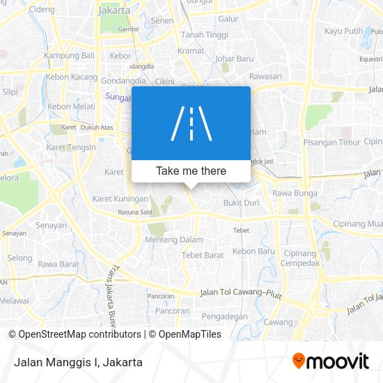 Jalan Manggis I map