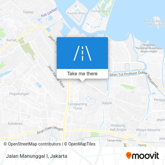 Jalan Manunggal I map