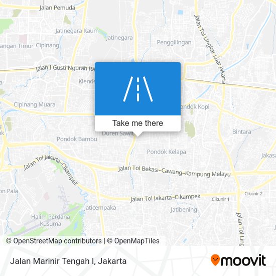 Jalan Marinir Tengah I map