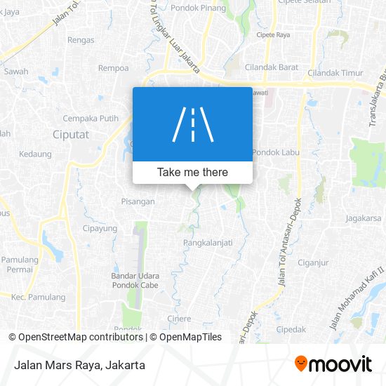 Jalan Mars Raya map