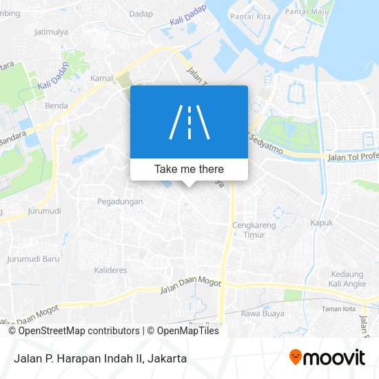Jalan P. Harapan Indah II map
