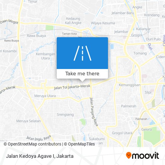 Jalan Kedoya Agave I map