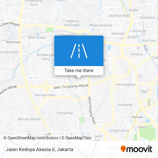 Jalan Kedoya Akasia II map