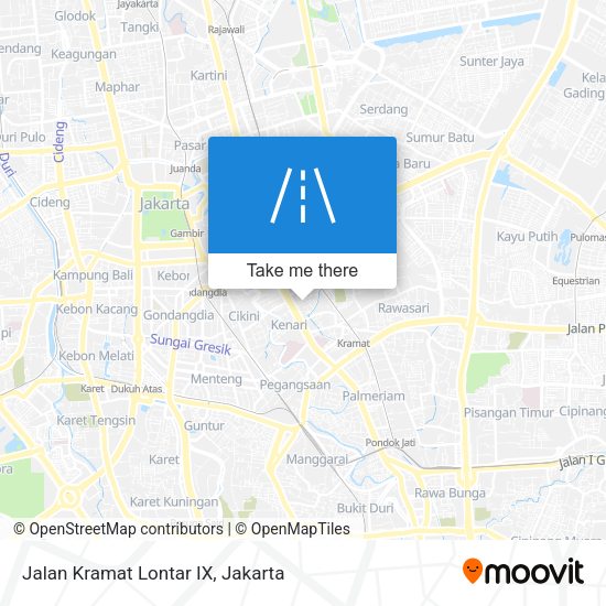 Jalan Kramat Lontar IX map
