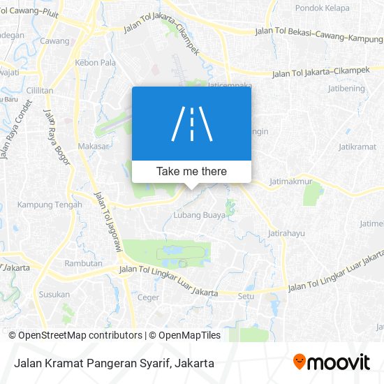 Jalan Kramat Pangeran Syarif map