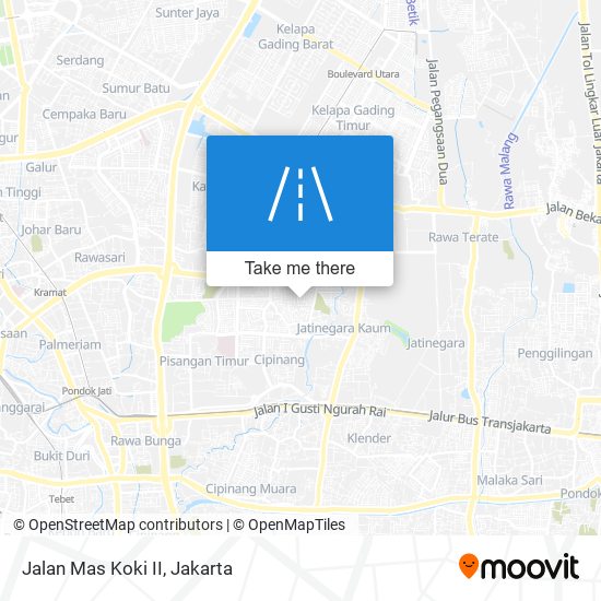 Jalan Mas Koki II map