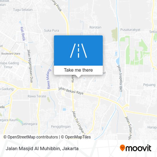 Jalan Masjid Al Muhibbin map