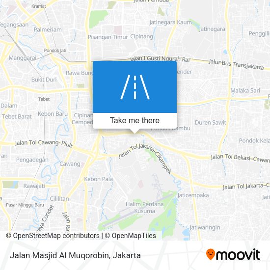 Jalan Masjid Al Muqorobin map