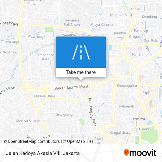 Jalan Kedoya Akasia VIII map