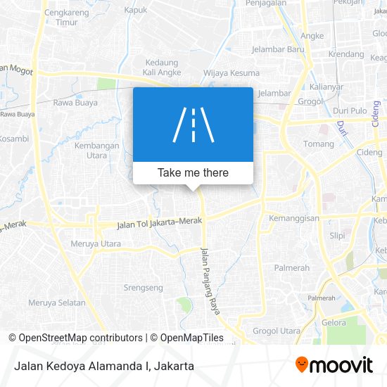 Jalan Kedoya Alamanda I map