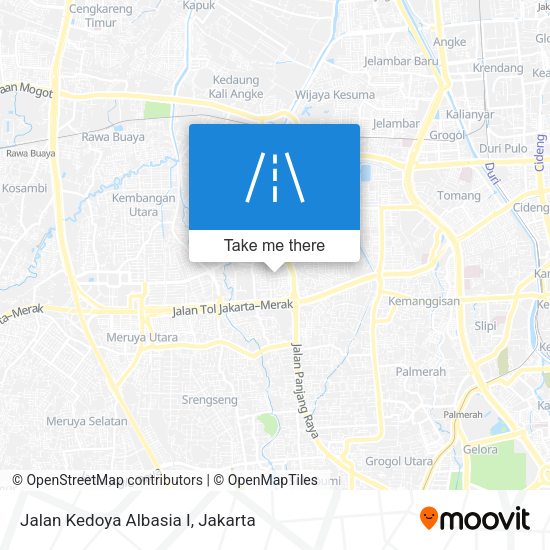Jalan Kedoya Albasia I map