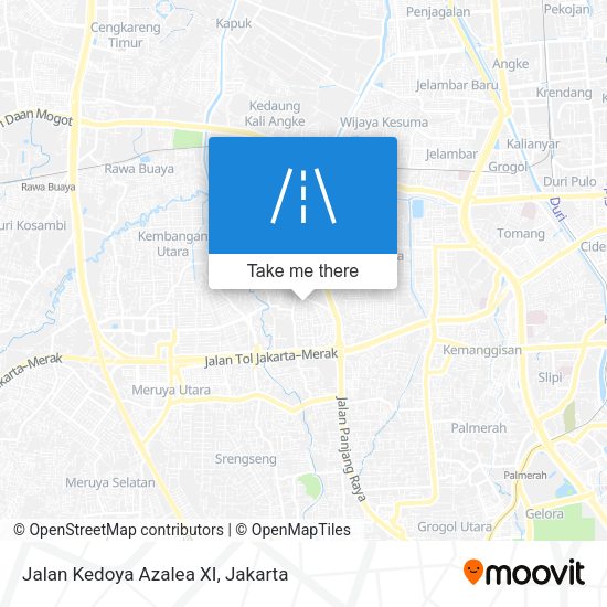 Jalan Kedoya Azalea XI map