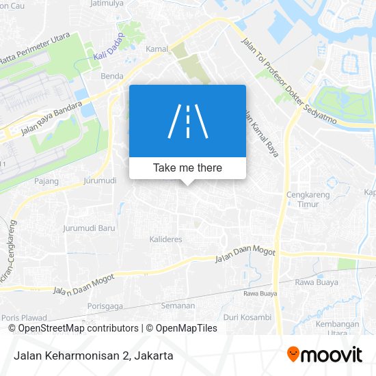 Jalan Keharmonisan 2 map