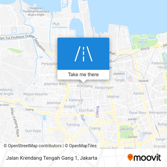 Jalan Krendang Tengah Gang 1 map