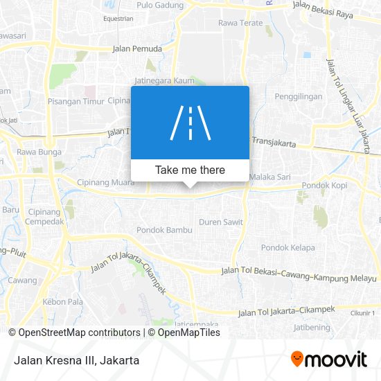 Jalan Kresna III map