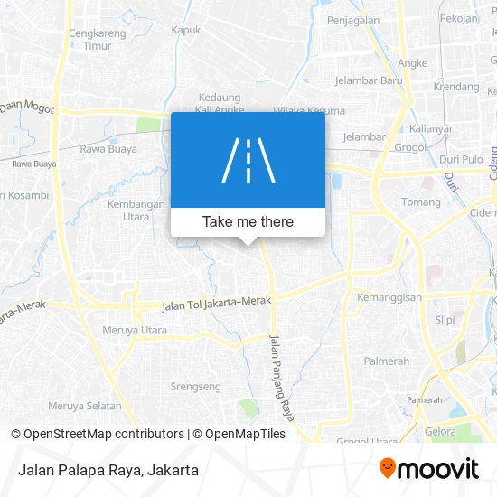 Jalan Palapa Raya map