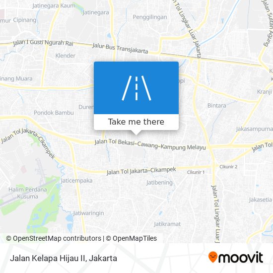 Jalan Kelapa Hijau II map