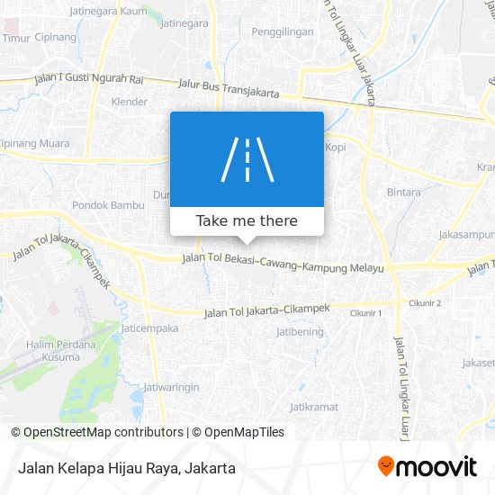 Jalan Kelapa Hijau Raya map