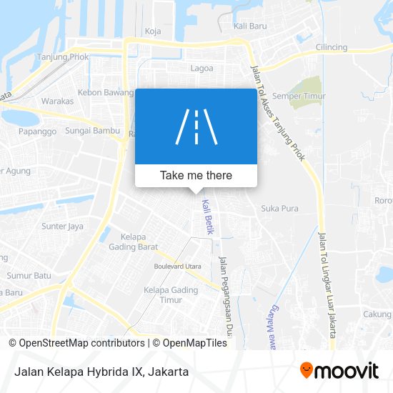 Jalan Kelapa Hybrida IX map