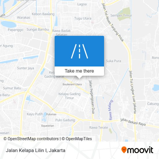Jalan Kelapa Lilin I map