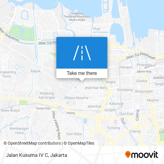 Jalan Kusuma IV C map