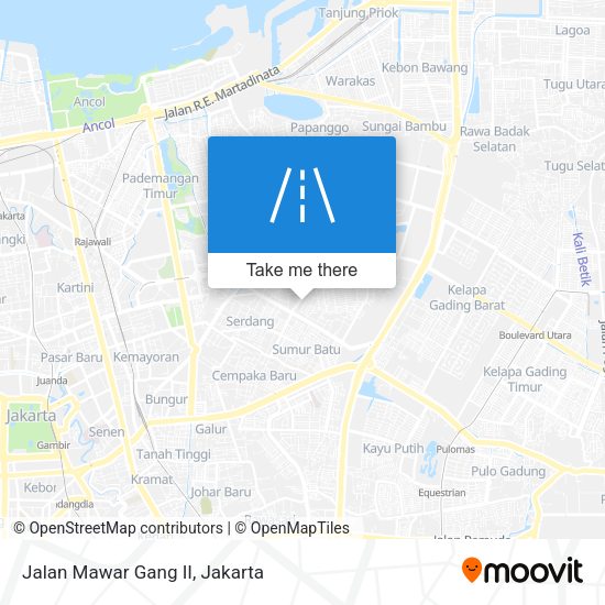 Jalan Mawar Gang II map