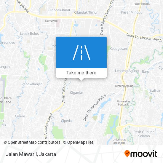 Jalan Mawar I map