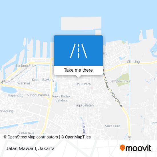 Jalan Mawar I map