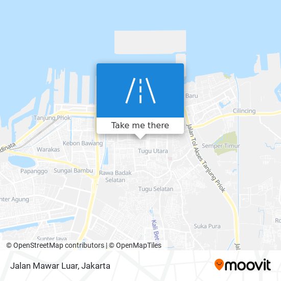 Jalan Mawar Luar map