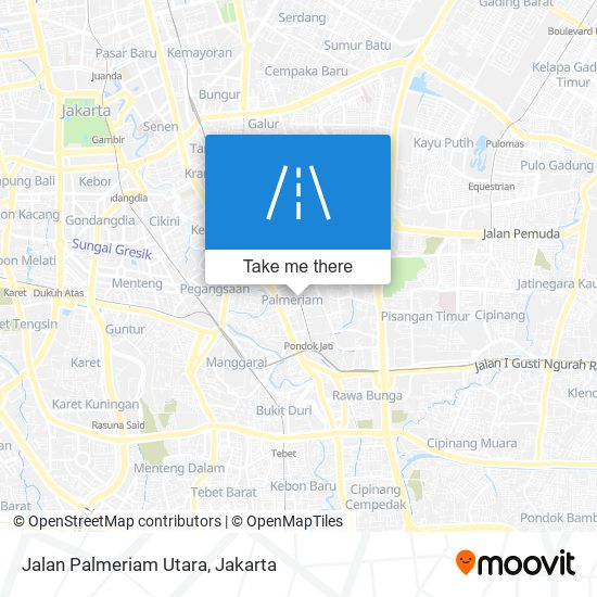 Jalan Palmeriam Utara map