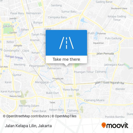 Jalan Kelapa Lilin map