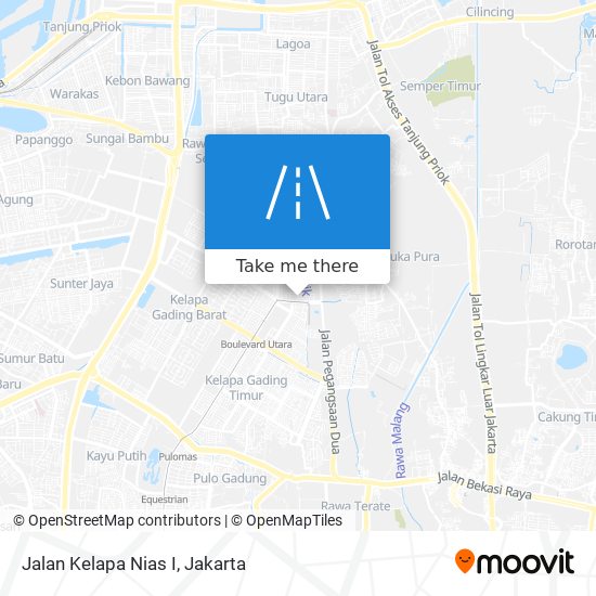 Jalan Kelapa Nias I map