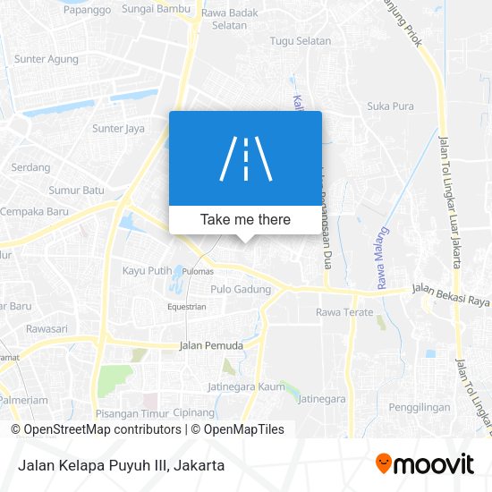 Jalan Kelapa Puyuh III map