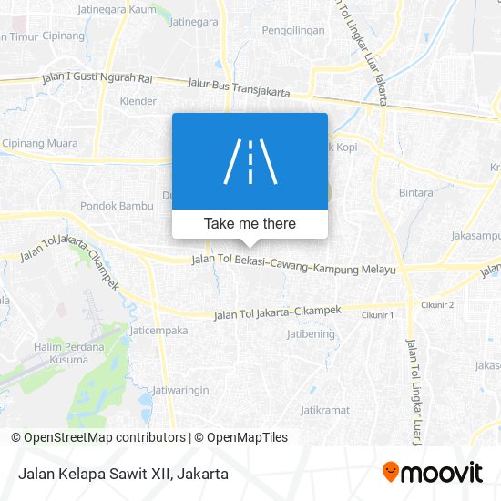 Jalan Kelapa Sawit XII map