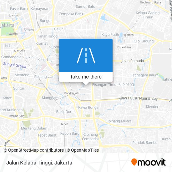 Jalan Kelapa Tinggi map