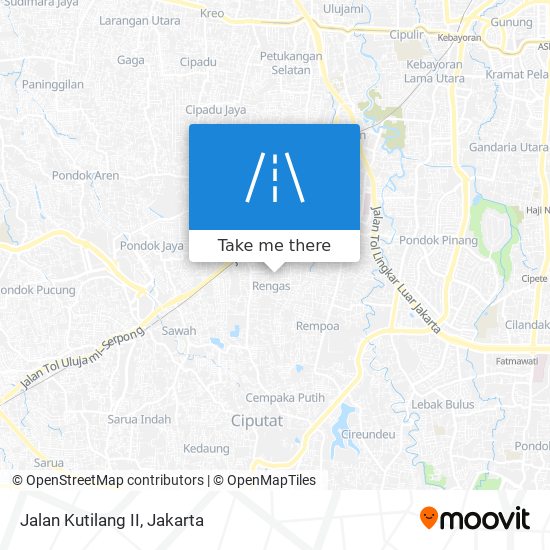 Jalan Kutilang II map