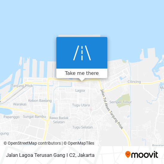 Jalan Lagoa Terusan Gang I C2 map