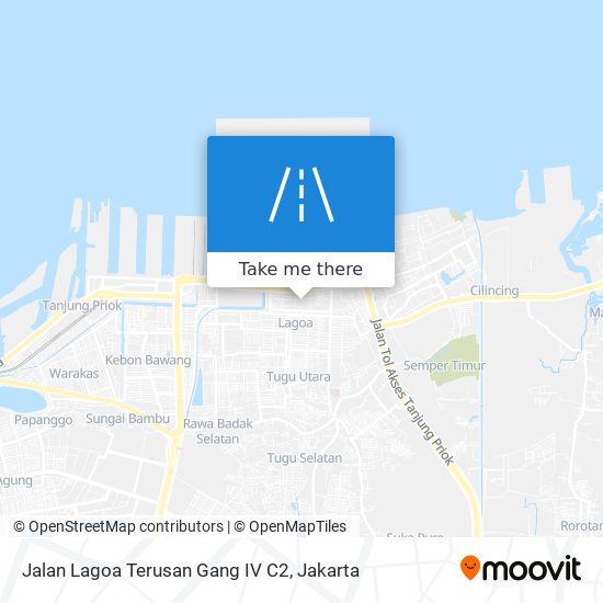 Jalan Lagoa Terusan Gang IV C2 map