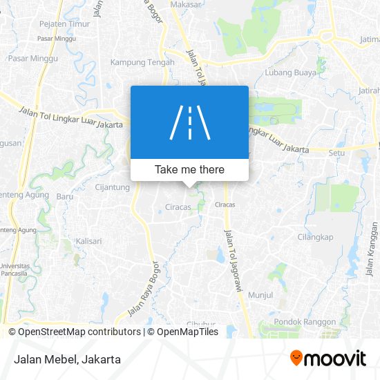 Jalan Mebel map