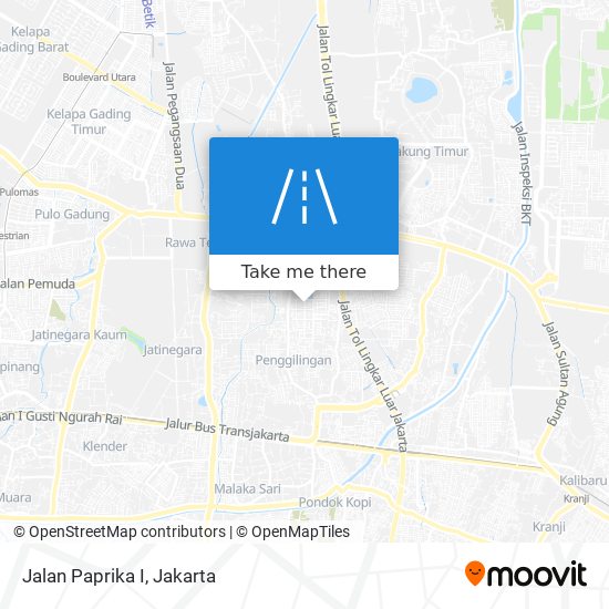 Jalan Paprika I map