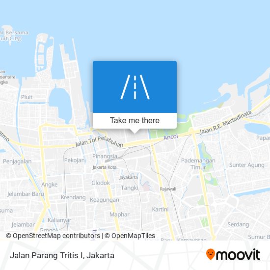 Jalan Parang Tritis I map