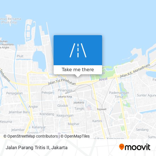 Jalan Parang Tritis II map