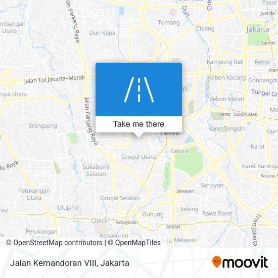 Jalan Kemandoran VIII map