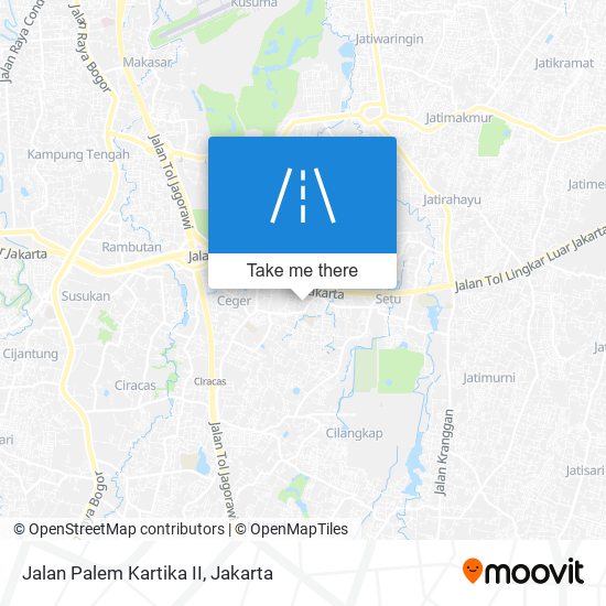 Jalan Palem Kartika II map